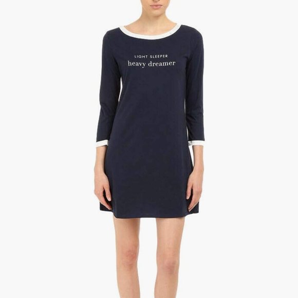Kate Spade Light Sleeper Happy Dreamer Night Gown Pajama M - Picture 2 of 4